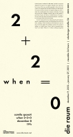 2012 0012 camila sposati: <em>when 2+2=0</em>, poster&nbsp;